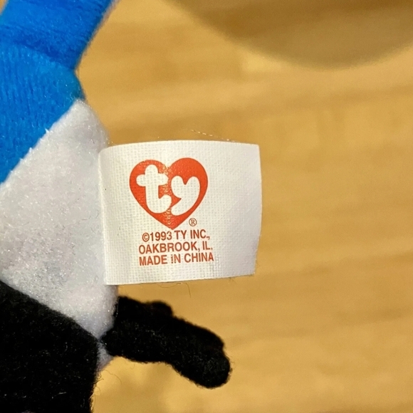 Rocket the Blue Jay - TY Teenie  Beanie Baby - Picture 9 of 9
